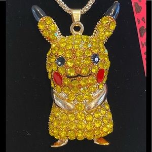 NWT Betsey Johnson Pika Style Character Necklace